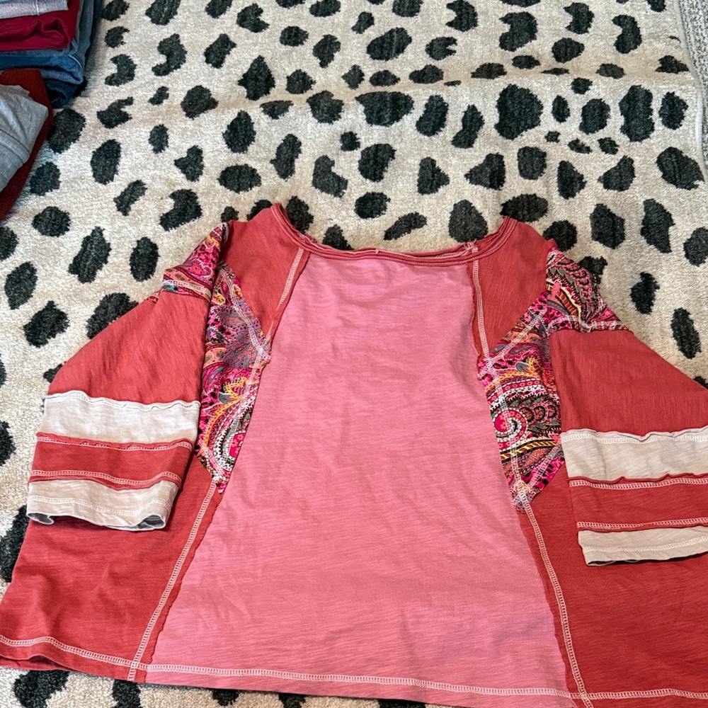 SHEIN Multicolor Long Sleeve Top